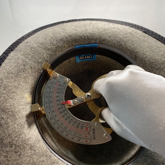 Handmade Gray Wool Rancher - Picture 8 of 10